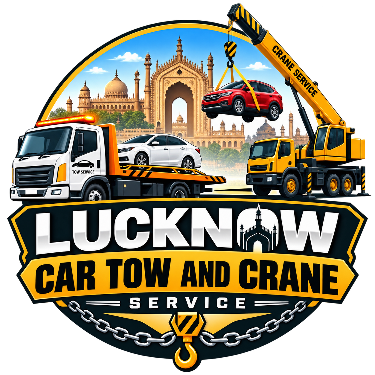 Lucknow Car Tow And Crane Service